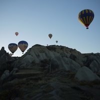 Photo de Turquie - Lunaire Uçhisar en Cappadoce